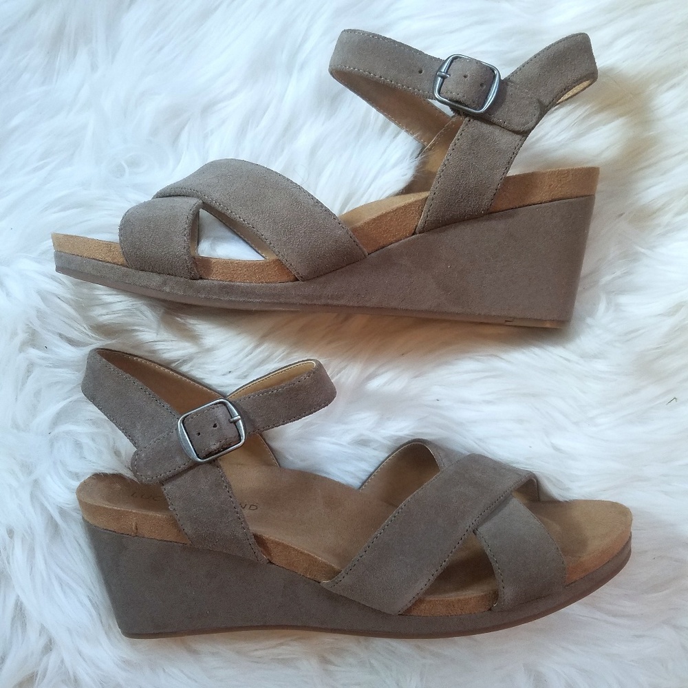 Lucky Brand wedge sandals